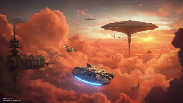 Ingenieros para cuidar a Grogu en la nueva actualización de Millennium Falcon con temática de Mandalorian - Celebración de Star Wars