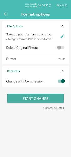 LitPhoto - Compress & Resize スクリーンショット 3