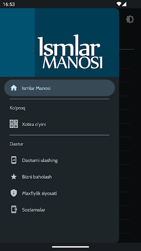 Ismlar manosi - O‘zbek Screenshot 3