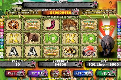 Flamingo Safari Slots स्क्रीनशॉट 1