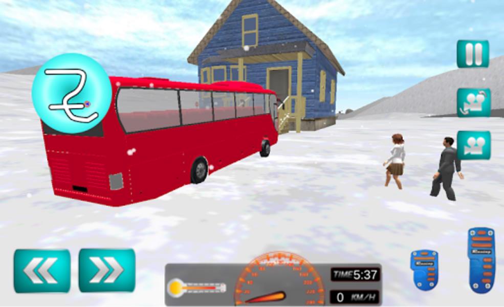 Bus Driving Hill Station Sim 스크린샷 4