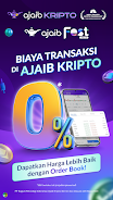 Ajaib Kripto: 0% Trading Fee Captura de pantalla 2