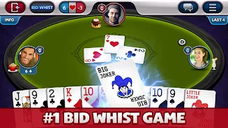 Bid Whist Plus 스크린샷 1