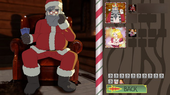 Strip BlackJack with Miss Claus (Adult) スクリーンショット 3