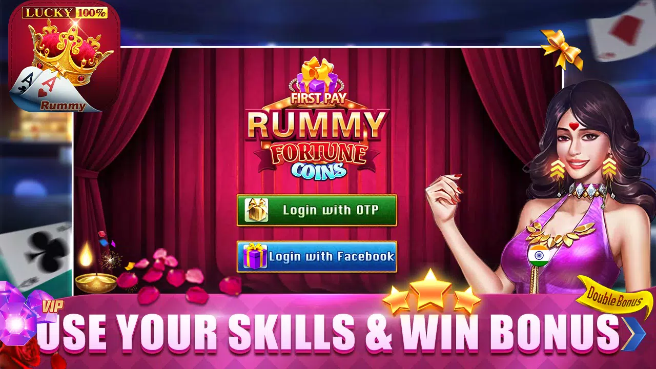 Rummy Lucky: Online Card Game Captura de pantalla 1