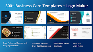 Business Card Maker, Visiting Captura de pantalla 3