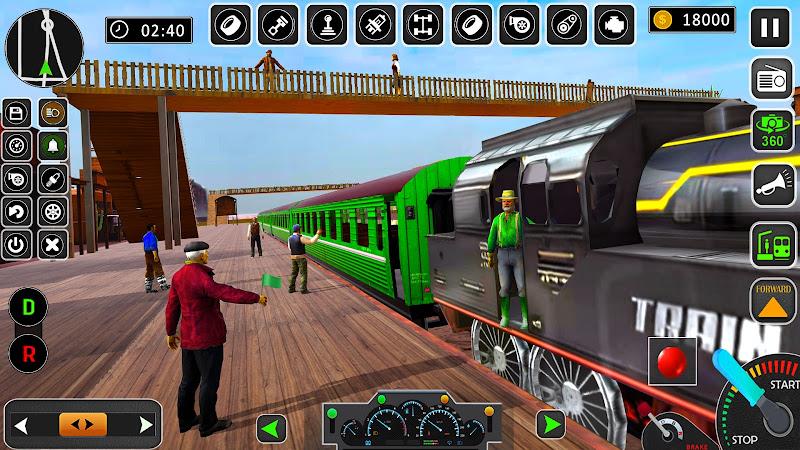 Train Driver Sim - Train Games Capture d'écran 4