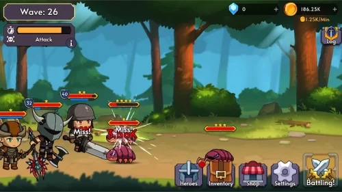 Mobile Heroes: Idle Heroes RPG Capture d'écran 1