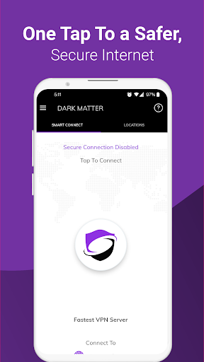 DarkMatter VPN Скриншот 1