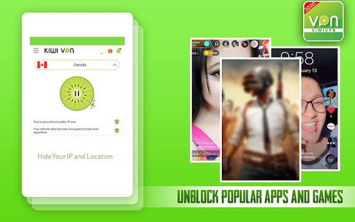 Kiwi VPN Safe Online VPN Proxy Скриншот 4