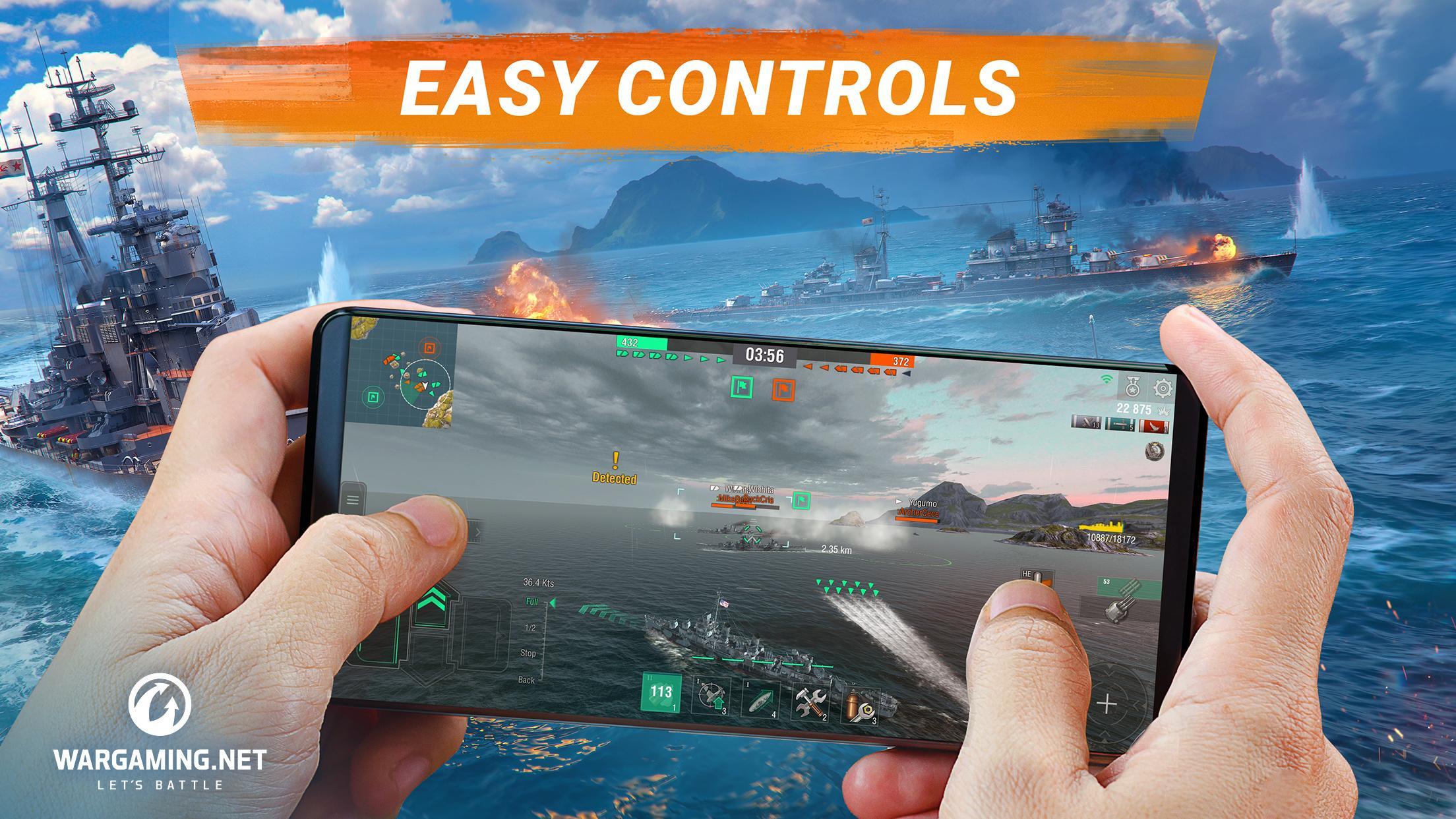 World of Warships Blitz War Screenshot 1