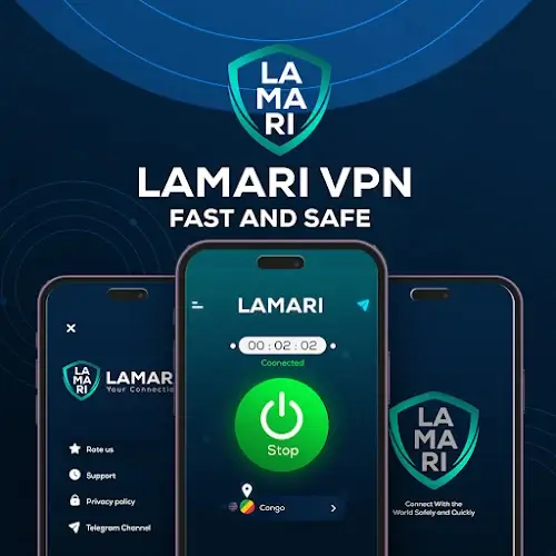 Lamari VPN - Fast & Proxy Captura de tela 3