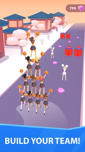 Cheerleader Run 3D Screenshot 2