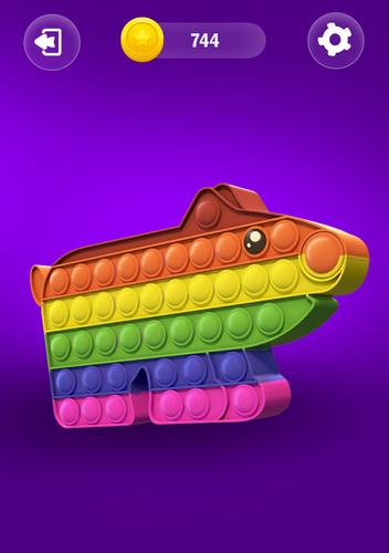 Antistress Rainbow Popit Toys Screenshot 4