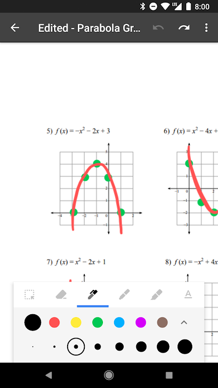 Google Classroom スクリーンショット 3