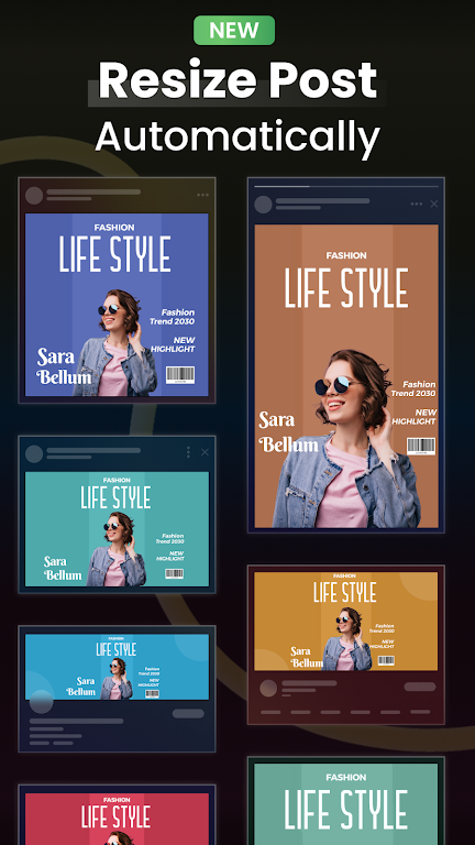 Social Media Post Maker スクリーンショット 4