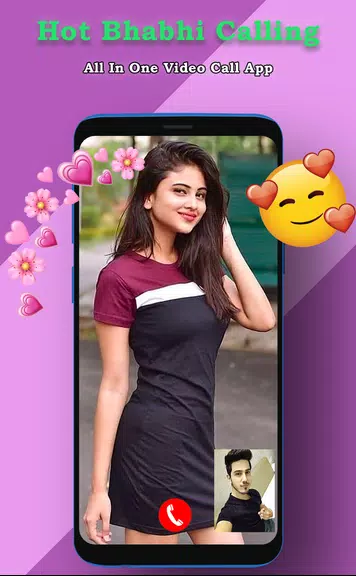 Indian Hot Bhabhi Video Call &  Bhabhi Chat Capture d'écran 1