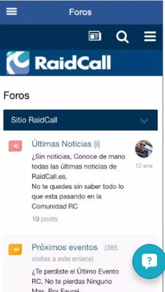 RaidCall Capture d'écran 2