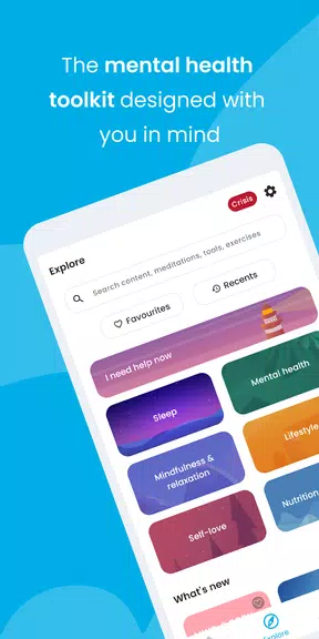 ‎MyPossibleSelf: Mental Health Capture d'écran 1