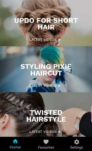 Short Hairstyles for Your Face Screenshot 2