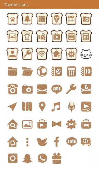 Cute Wallpaper Bread Cat Theme Capture d'écran 4
