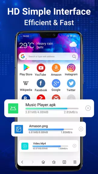 Web Browser - Fast & Privacy Capture d'écran 2