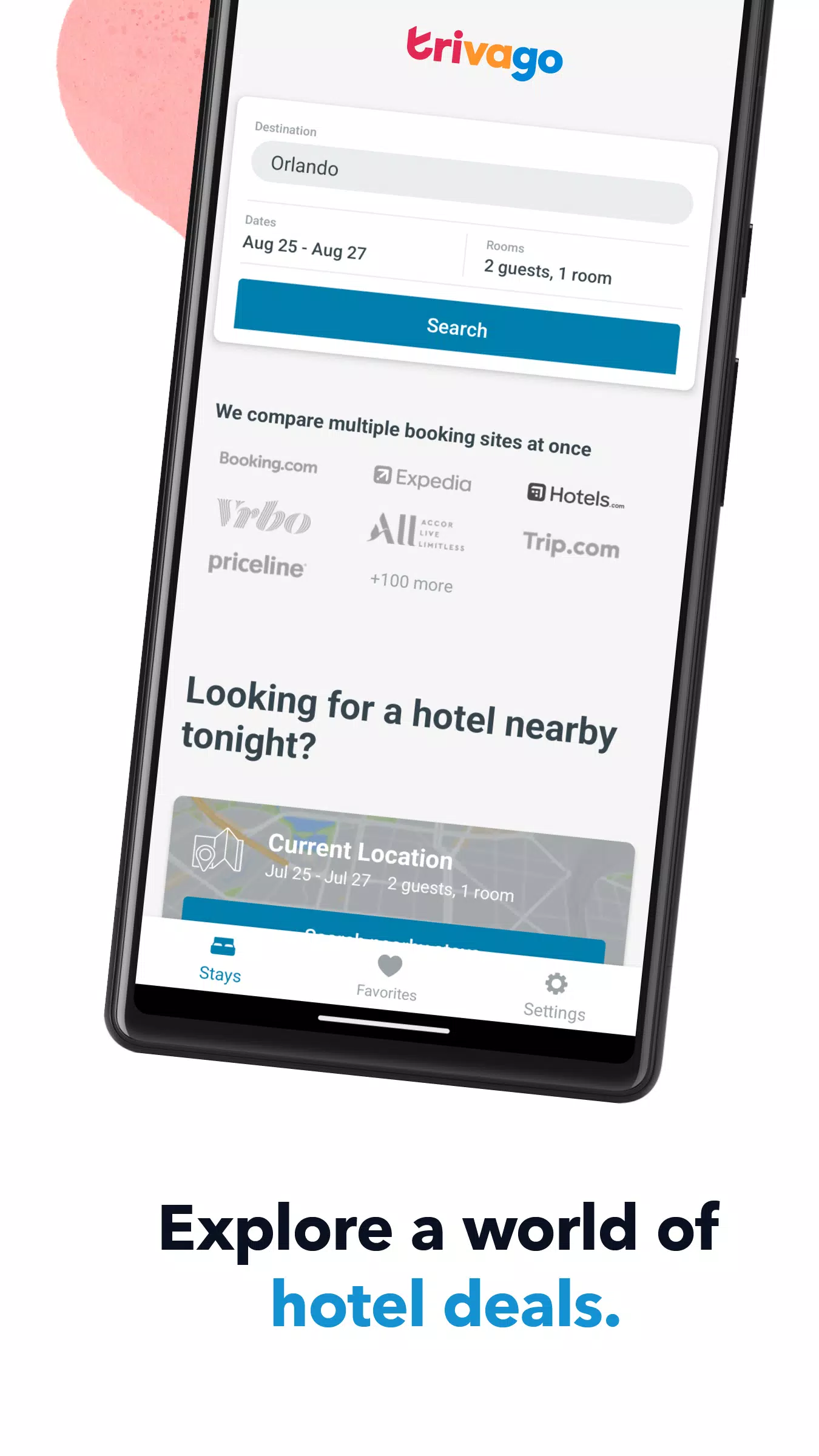 trivago: Compare hotéis Captura de tela 2