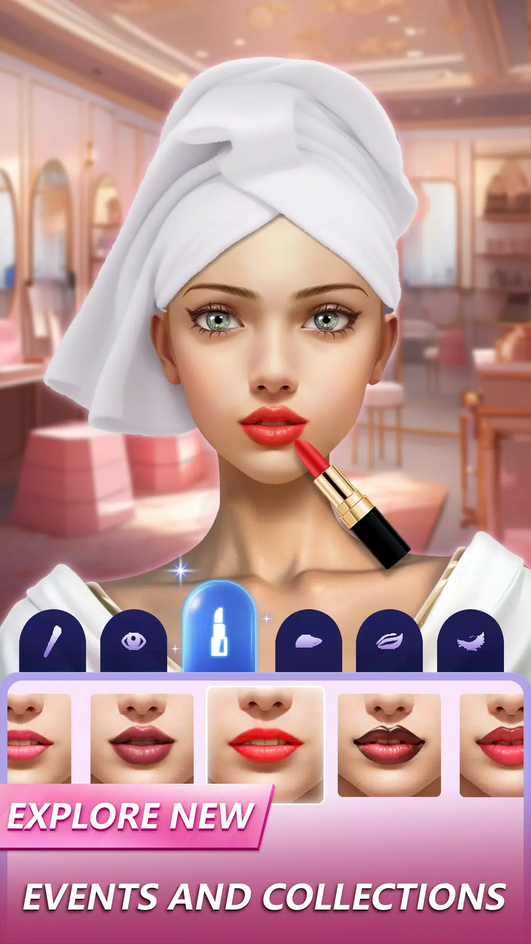 Fashion Makeup Captura de tela 4