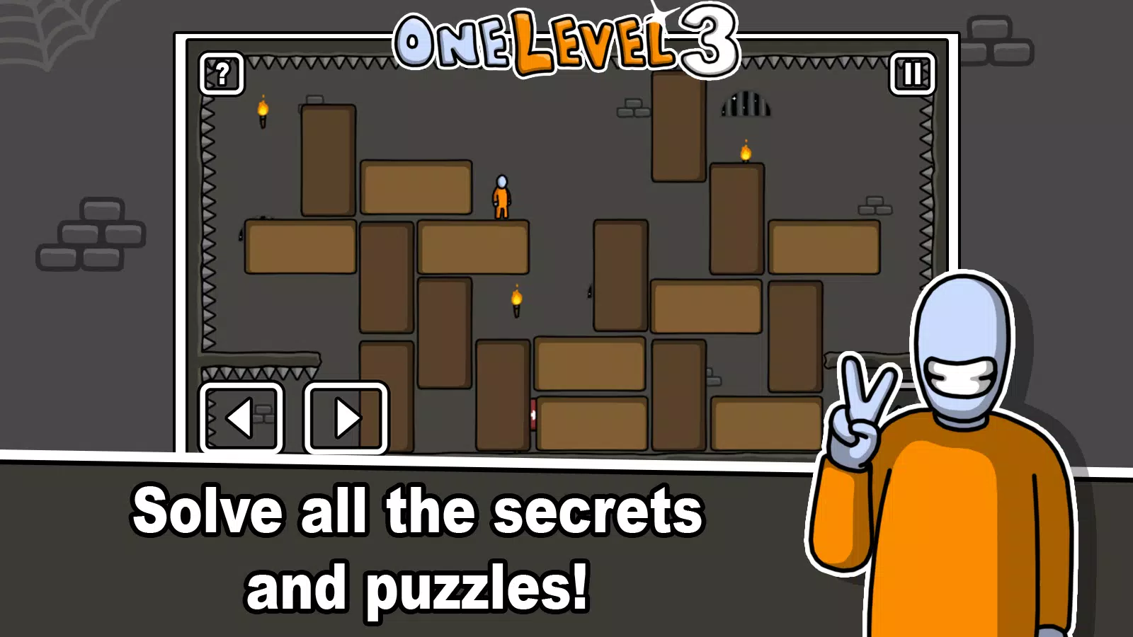 One Level 3 Stickman Jailbreak 스크린샷 4