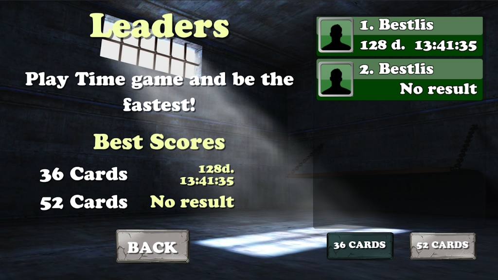 Prisoner Solitaire Screenshot 2