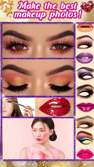 Makeup Camera: Beauty App Captura de pantalla 2