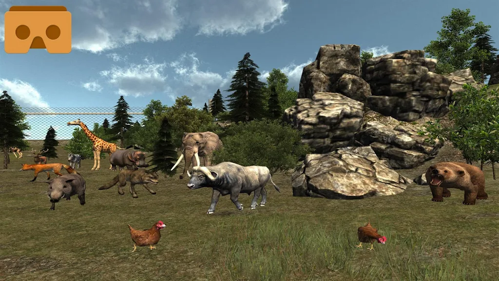 VR Virtual Zoo 3D Screenshot 1