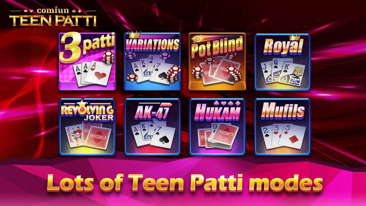 Teen Patti Comfun Card Online Captura de pantalla 2