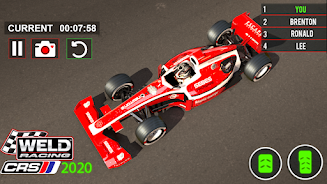 Formula Car Racing Car Game 3D Captura de tela 2