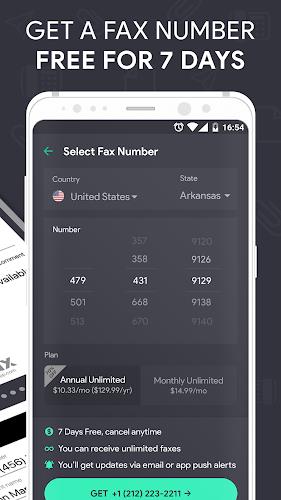 Send Fax plus Receive Faxes Capture d'écran 3