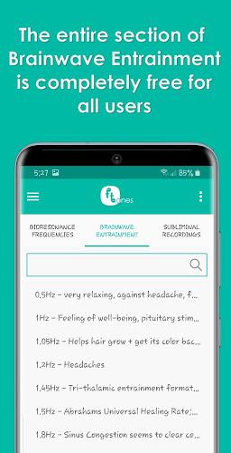 Ftones - Brainwaves, Binaural Screenshot 1