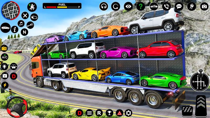 Car Transport Truck Games Capture d'écran 2