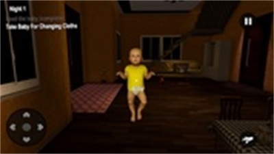 Scary Baby In Dark Haunted House Captura de pantalla 3