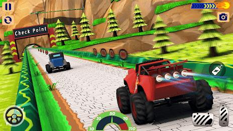 Monster Truck Racing: Car Game 스크린샷 2