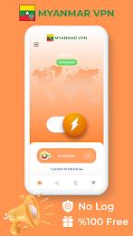 Myanmar VPN - Private Proxy Capture d'écran 1