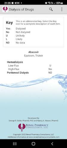 Dialysis of Drugs Captura de tela 2