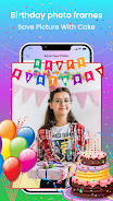 Ai Birthday Photo frames Capture d'écran 4