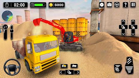 Heavy Sand Excavator 3D Sim 스크린샷 3