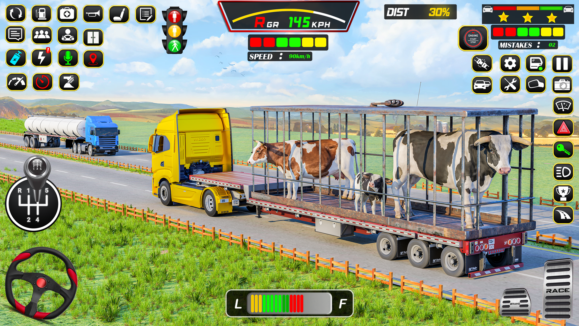 Farm Tractor Driving Game Capture d'écran 3