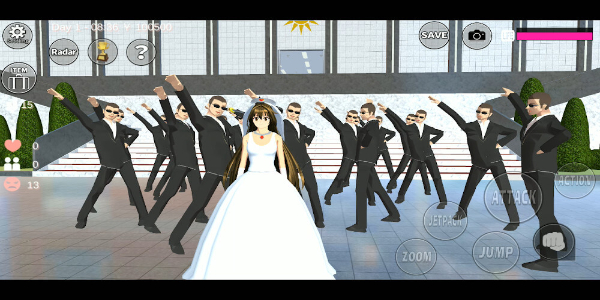 SAKURA School Simulator Mod Captura de tela 2