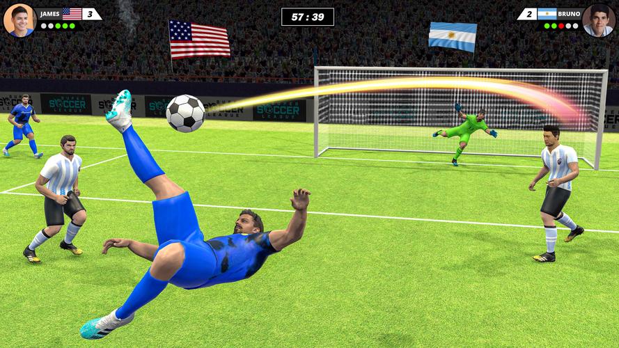 Super Soccer League Games 2023 Capture d'écran 1