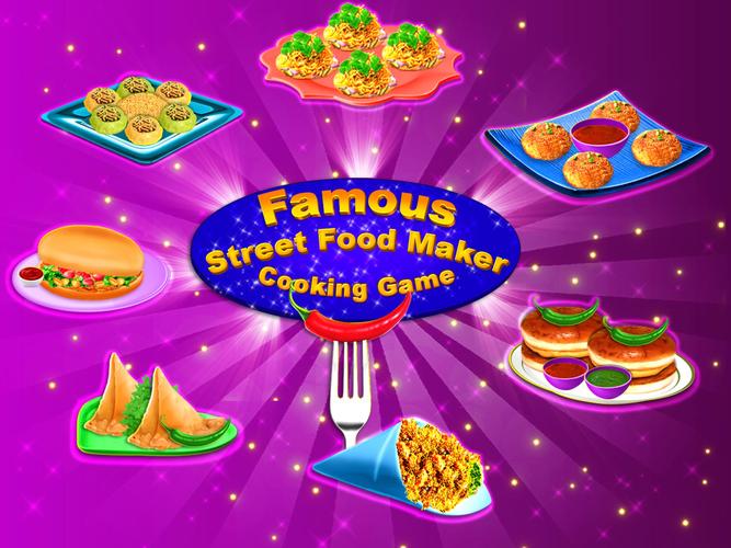 Indian Street Food Cooking Fun 스크린샷 4