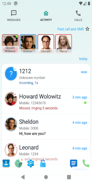 Smart Notify - Dialer & SMS Capture d'écran 3