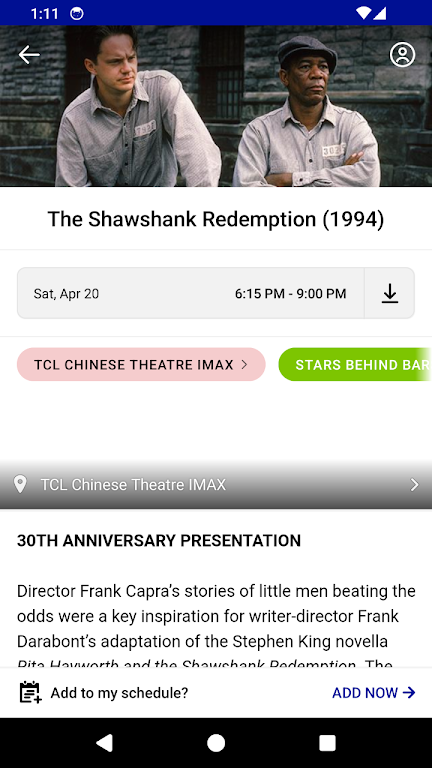 2024 TCM Classic Film Festival スクリーンショット 2
