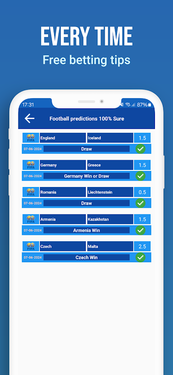 Football Prediction 100% Sure應用截圖第3張